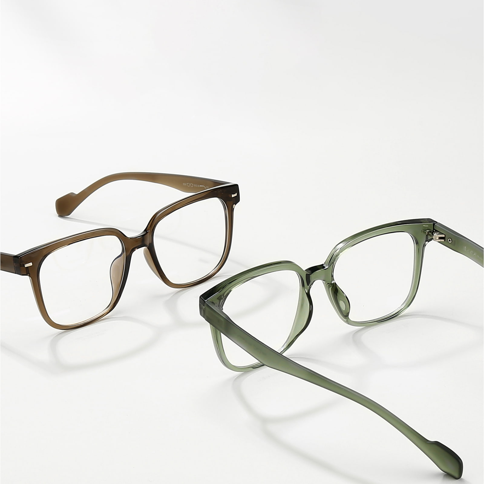 030 čierny rám hypoalergénne pohodlné okuliare TR90