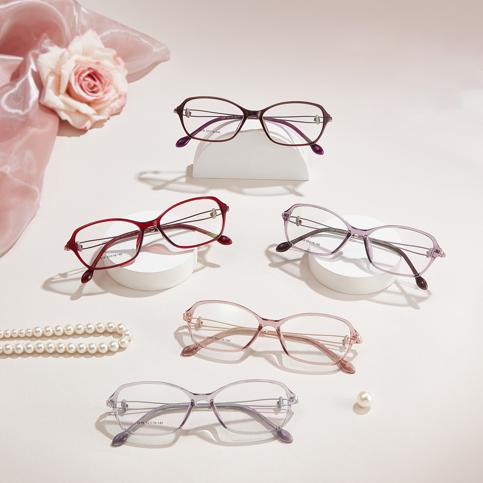 Elegantné okuliare 2618 Polygon TR90
