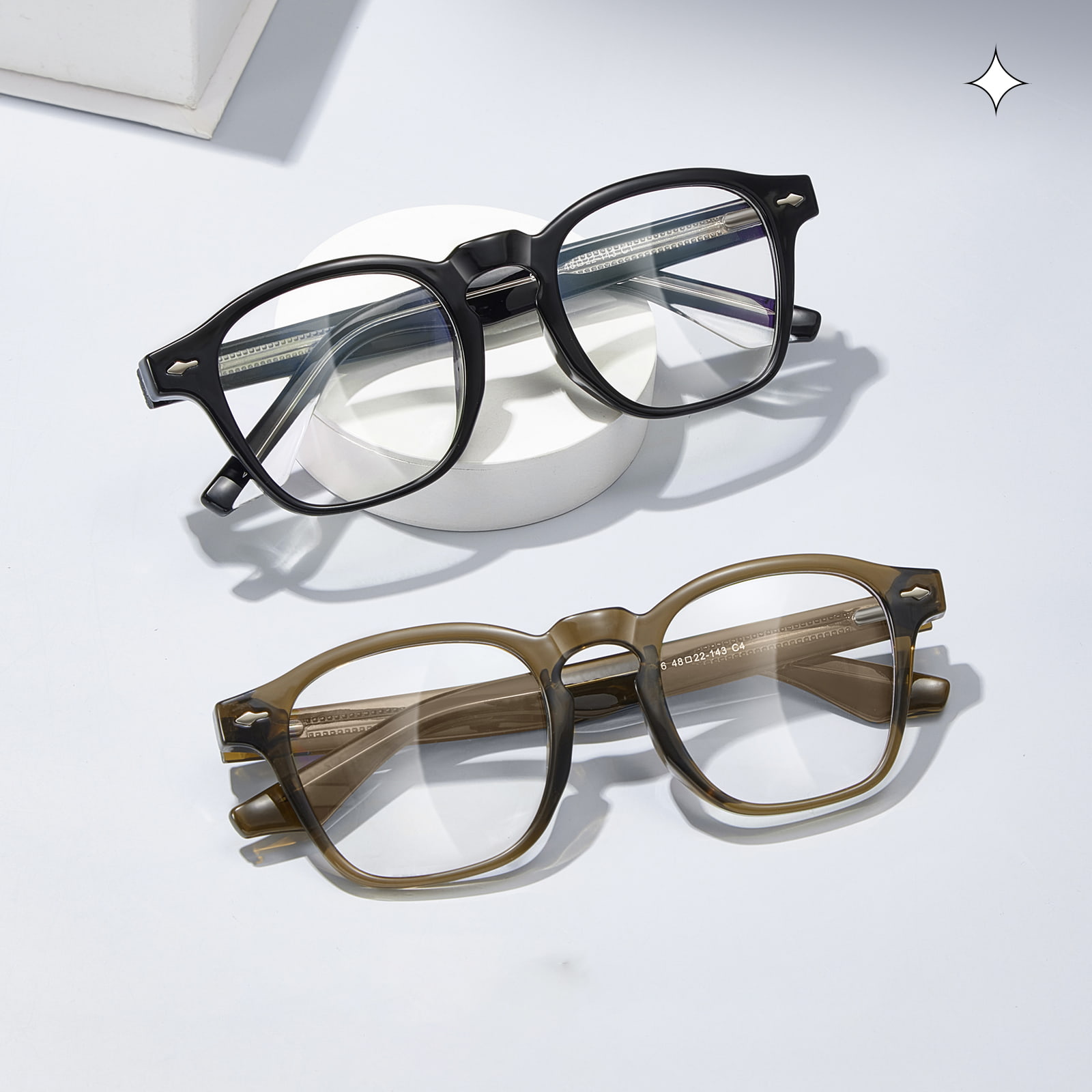 S9016 Punk 3D TR90 okuliare