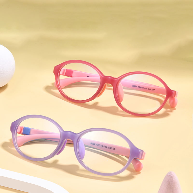 Bezpečnostné celorámové odnímateľné okuliare 9002 Jelly Color
