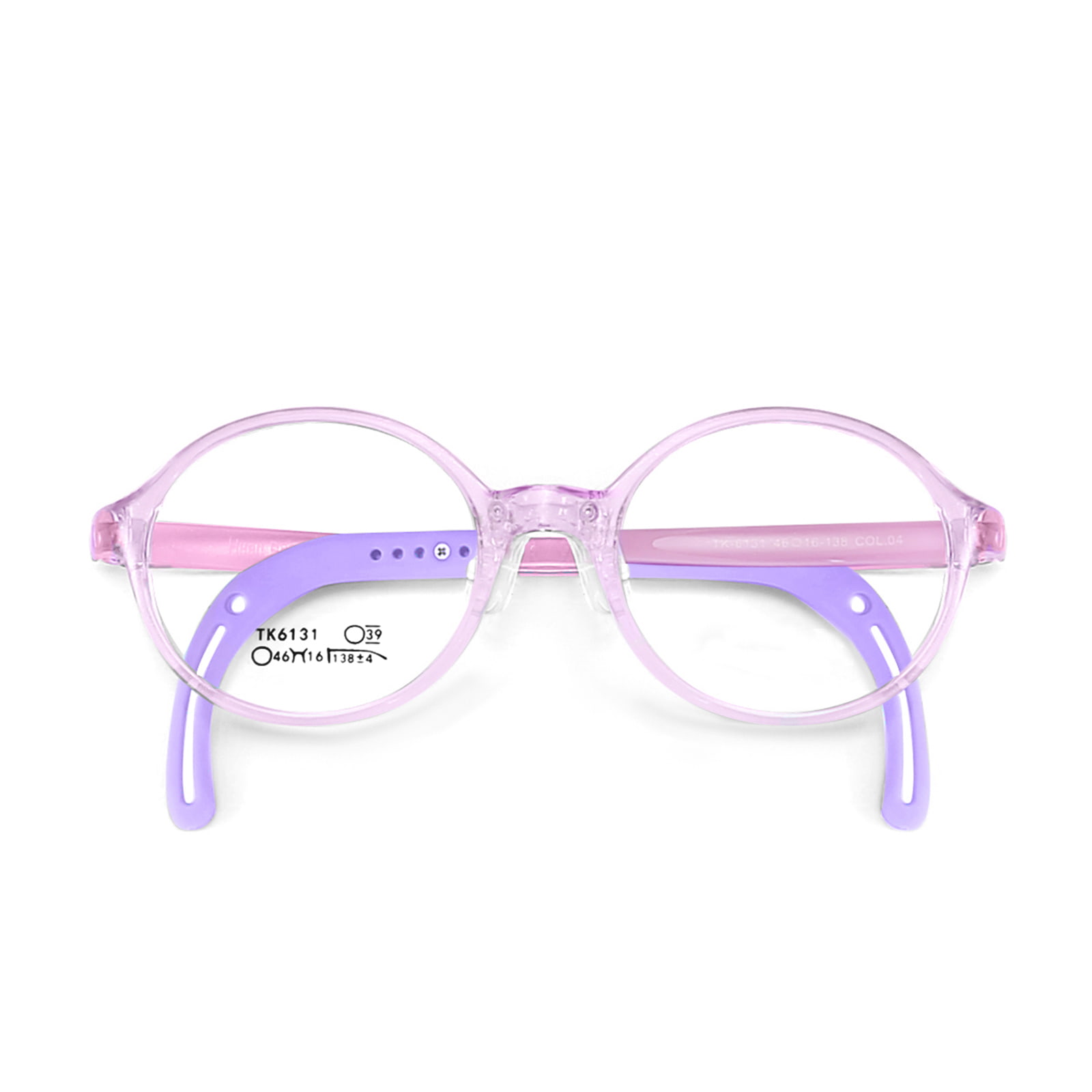 Ohýbateľné detské okuliare TK6131 Glitter Edge Design